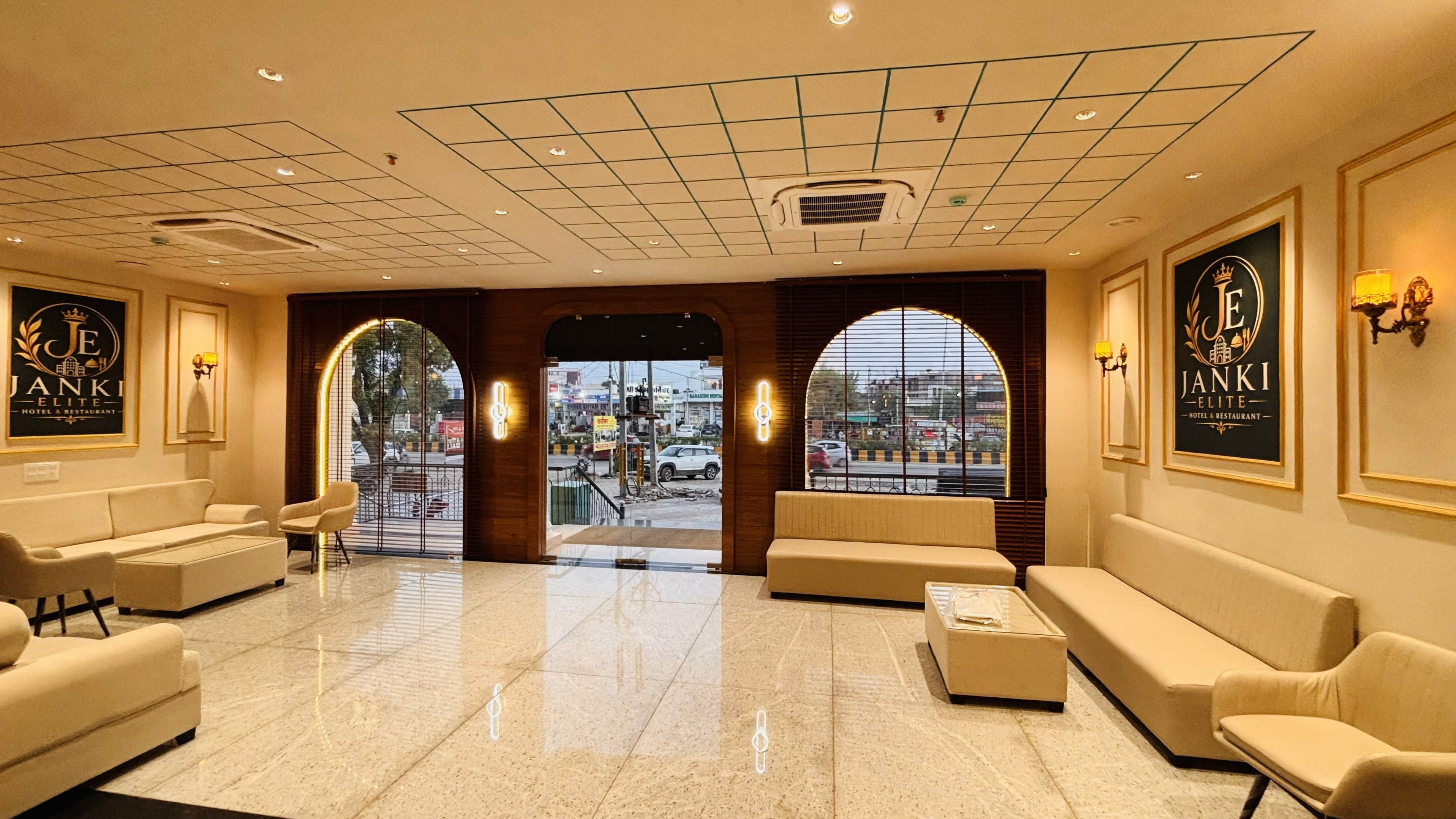 Banquet space at Janki Elite