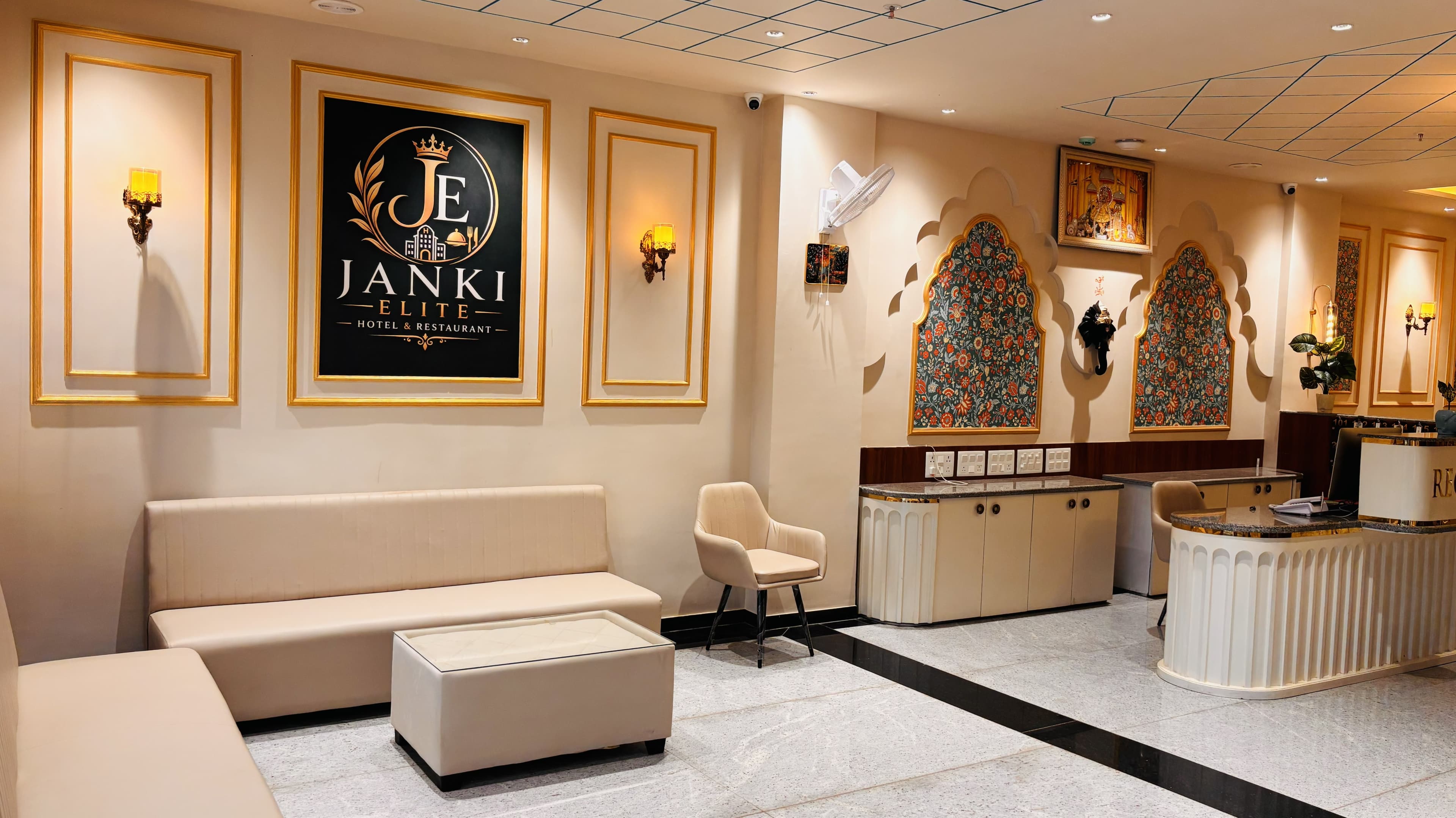 Luxury hotel amenities at Janki Elite