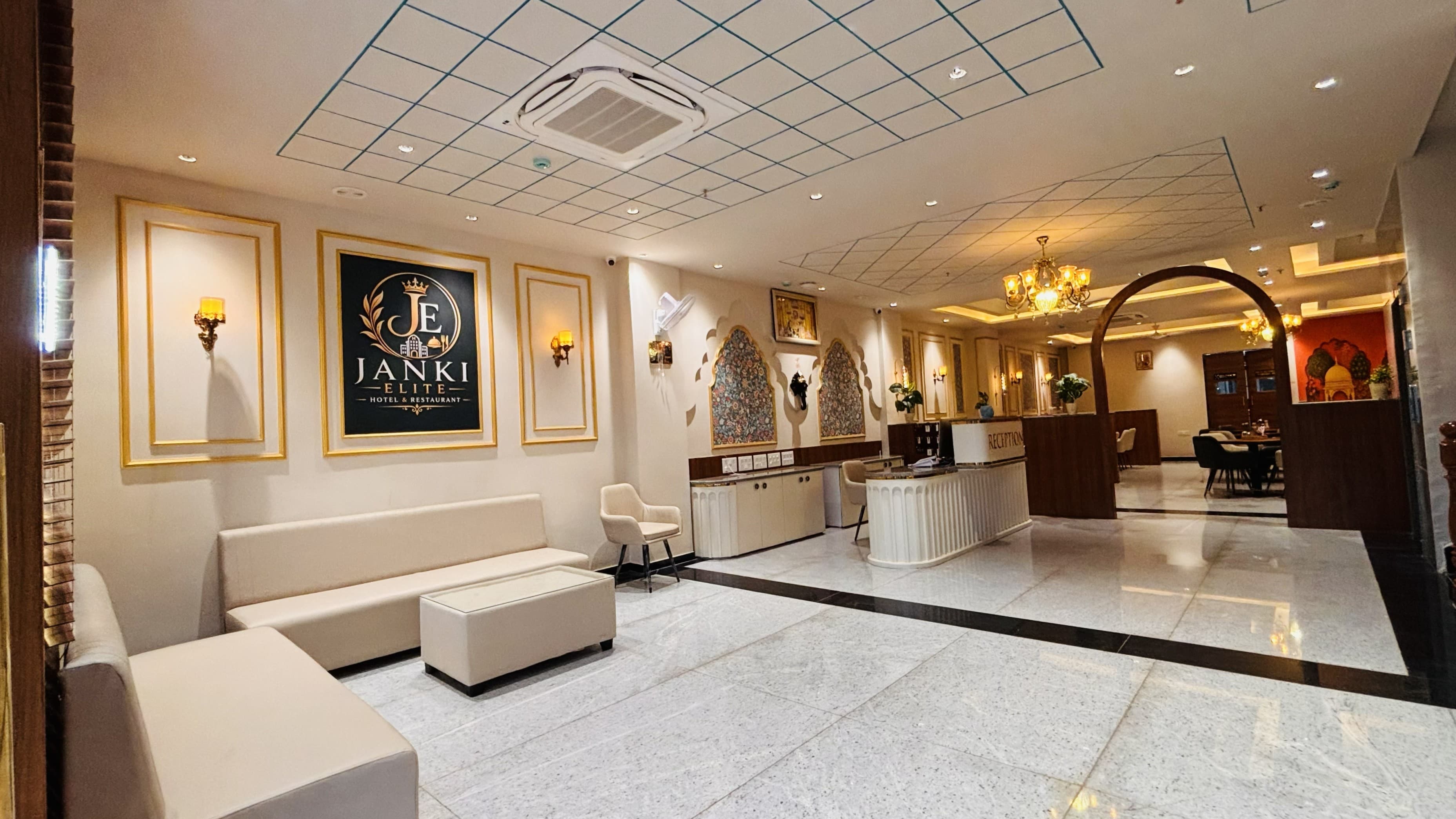 Luxury hotel interior